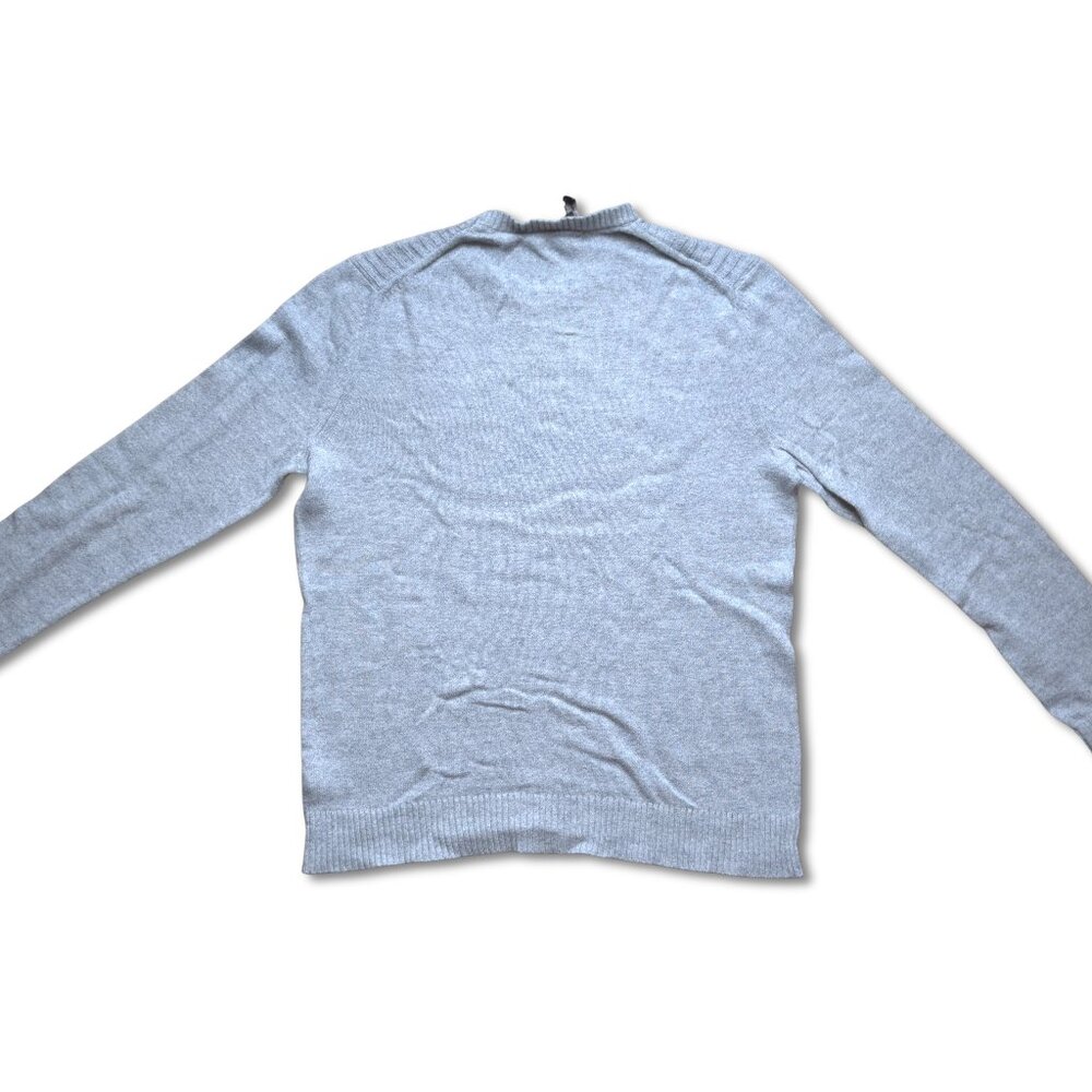 Banana Republic Lightweight Crewneck Sweater Heather Gray Size M